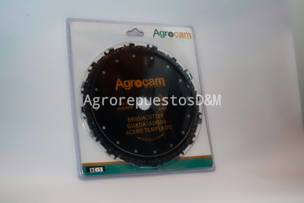 Disco Cadena En Acero Templado Para Maquina (16 Dientes - 0.404")