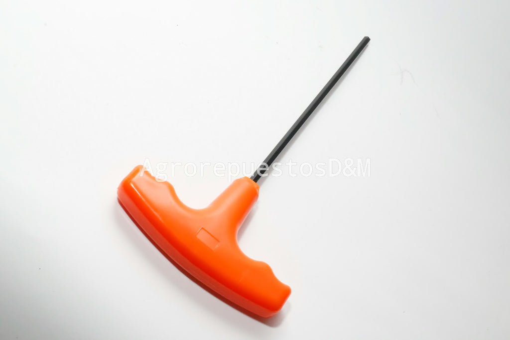Llave Bristol Tipo T De 5 mm Con Mango Ergonómico